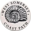 Ammonite Waymark © Somerset County Council