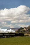 Steam and Dunster Castle © Andrew Padfield