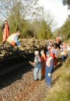 Log Train © Malcolm Anderson