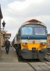 Stone train at Williton