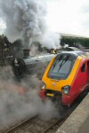 No 7802 and the Virgin Voyager © Rog Stobbs