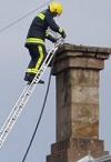 Chimney fire © Rachel Coleby