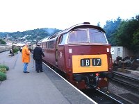 D1010 on the Chippie at Minehead