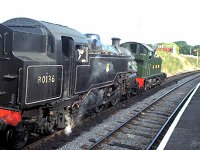 5542 and 80136 at Blue Anchor