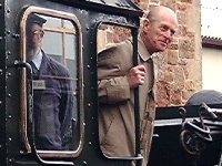 The Duke of Edinburgh aboard no 7820