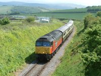 Restormel passes trhough trim trackside